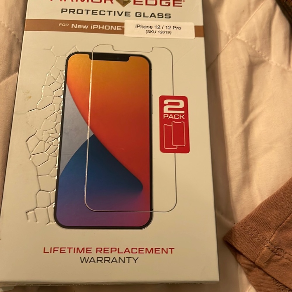 Armor edge protective glass